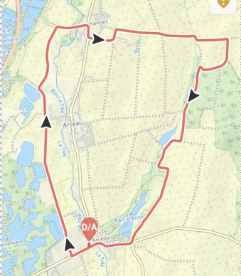 tracé du parcours